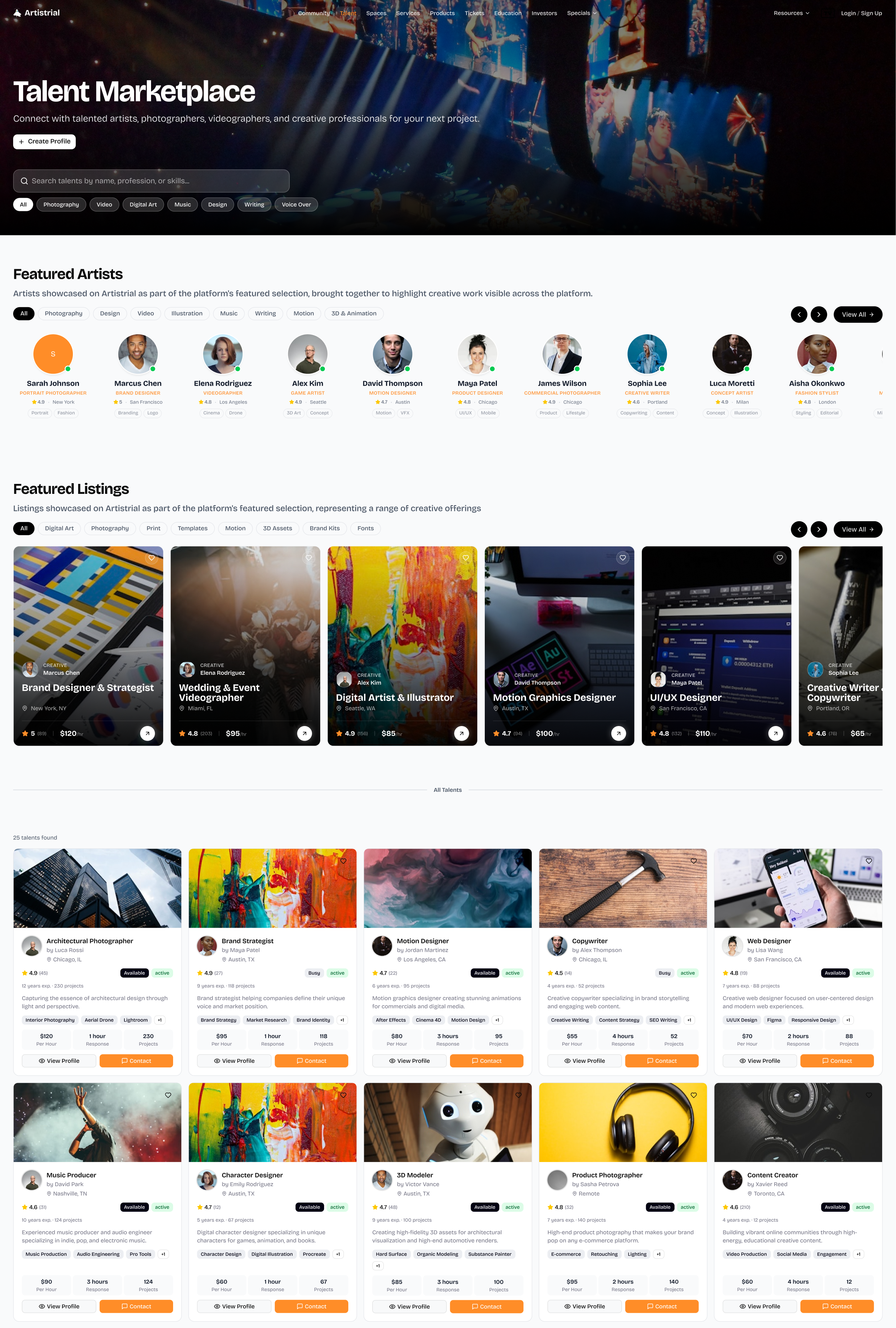 Artistrial — full view